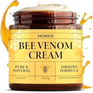 Bee Venom Cream | Hydrating, Smoothing, Firming, Wrinkle-Reducing | Comprehensive Bee Venom Skin Treatment Cream (Enhanced Formula)