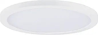 Maxim Lighting Chip 7" 1-Light Flush Mount | White Finish | White Pc Shade | Transitional Flush Mount | Ideal for Bedrooms, Hallways & Entryways | Dimmable Wet Rated | 57592WTWT
