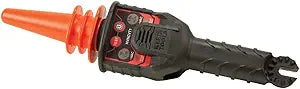 Klein Tools HVNCVT-1 Dual-Range Non-Contact High-Voltage Tester, Dual-Range, Audio/Visual Indicators, Water Resistant, with Case and Battery