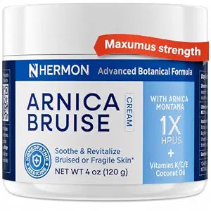 Hermon Arnica Bruise Cream with Vitamin K (4 Fl Oz (Pack of 1))