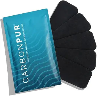 Activated Charcoal Ceiling Fan Filters 5-Pack - Made in USA Air Purifier Filters | Universal Fit | Eliminate Odors, Dust & Pollutants