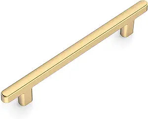 10 Pack 6.3"(160mm) Champagne Gold Cabinet Pulls Kitchen Cabinet Drawer Handles Champagne Hardware for Cabinets Cupboard