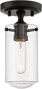 Z-Lite 1 Light Flush Mount 471F1-MB