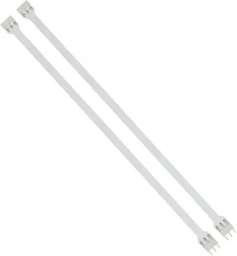 LAFULIT 2 PCS 23.6-Inch Light Strip Connectors for Under Cabinet Lights