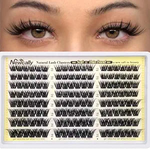 Wispy Lash Clusters Full Cluster Eyelash Extensions Natural Look D Curve