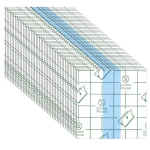 200 PCS Disposable Makeup Mixing Palette, 2.36 Inch Adhesive Hand Palette