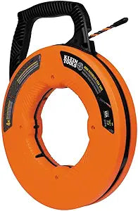 Klein Tools 50375 75-Foot Fish Tape, Hi-Flex Polyester, Electrical Wire Pulling Solution for Flexibility and Strength