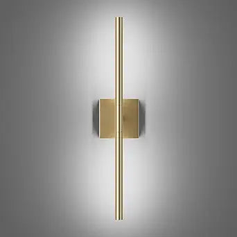 Tipace Modern Bathroom Light Fixtures,Hardwired Wall Sconces,360Rotate,LED Brushed Brass Vanity Light Bar,5500K White Light Wall Wall Light Fixtures for Bathroom,Living Room,23.6 Inch