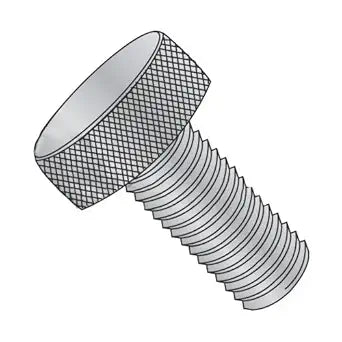 8-32 x 1/2" Knurled Thumb Screws/Aluminum (Carton: 100 pcs)