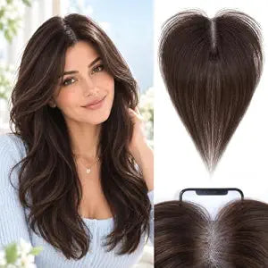 Hair Toppers for Women Real Human Hair with Thinning Hair Hairpieces