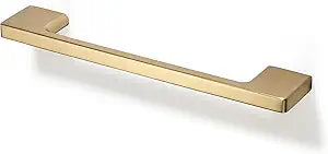 TUNNY 10 Pack Classic Cabinet Handles-5"/128mm Screw Spacing Champagne Bronze Furniture Hardware Handles for Kitchen Cabinets Bedroom Cabinet Pull