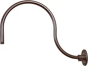 Millennium RGN24-ABR Traditional Goose Neck from R Series Collection in Bronze/Dark Finish