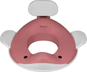 Kindsgut Whale Potty Training Seat for Toddlers, Dusty Pink