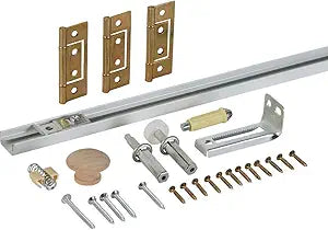 National Hardware N343-715 36 White Folding Door Hardware Set