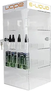 OnDisplay Deluxe Locking Juice Display Cabinet w/Opt. Decals - 201