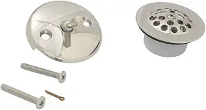 Kingston DTL5305A6 Trip Lever with Grid Conversion Kit, Polished Nickel