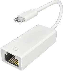 CleverThings USB C to Ethernet Adapter [Thunderbolt 3/4 Compatible] USB Type-C to RJ45 Gigabit Ethernet for MacBook Pro/Air, iPhone 18 17 Pro/Max, iPad Pro,iMac, S23, XPS 17 and More