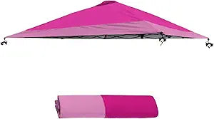 13x13 Canopy Replacement Top Cover,Single Tier Waterproof Instant Canopy Vented TopSilver Coated Oxford Pop Up Canopy Replacement Cover for Outdoor Garden Camping(Top Only,396 * 396cm