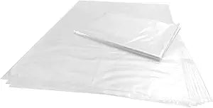 Wowfit 500 CT 12x18 inch 1.1 Mil Clear Plastic Flat Open Poly Bags  Great for Bread Loaves, Cotton Candy, Handmade Crafts, Clothes, Shirts, Shoes, and More