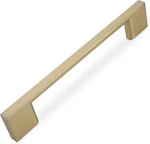 10 Pack 5 Inch(128mm) Cabinet Pulls Champagne Bronze Kitchen Cabinet Handles Zinc Alloy Drawer Pulls Solid Cabinet Hardware