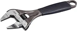 BAHCO 9031-T Adjustable Wrench Thin Type Large Mouth Monkey Wrench