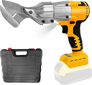 Brushless Cordless Metal Shears with LED & LCD Display, 2500 RPM Compatible with Dewalt 20V Max Battery,Cuts 18GA Metal,Perfect for Stainless Sheet, Iron, Carpet, Leather, Cardboard (Tool Only)