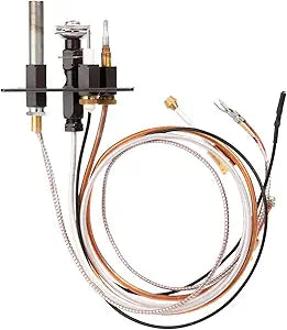 910-009 Regency OEM CSA Certified Propane LPG 3-Way Tri-Flame Pilot Assembly for Direct Vent Fireplaces, Pedestal Stoves, and Other Hearth Systems