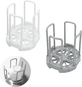 Zoyiancy 2Pcs Adjustable Bowl Plate Storage Rack, Dish Drying Organizer