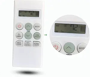 Replacement Remote Control AKB73756214 for Friedrich Air Conditioner AKB73756213 AKB73756218 AKB73756215 AKB73616106 CP08G10B CP06G10B CP10G10B CP10F10 CP15G10A CP24G30B CP08F10