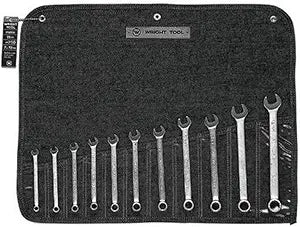 Wright Tool 750 12 Point Metric Combination Wrench Set, 7mm - 19mm (11-Piece)