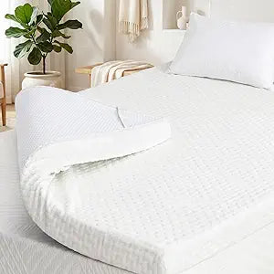 3 Inch Gel Memory Foam Mattress Topper Queen Size, Bed Topper for Back Pain, Non-Slip Design with Removable & Washable Cover, CertiPUR-US Oeko-Tex Certified, Queen