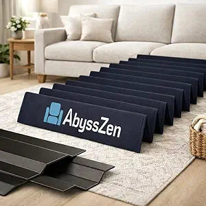 AbyssZen Ultra-Thin Iron Couch Cushion Support Board  21.5 x 70 Inch Rebuild Sagging Sofa Support & Extend Furniture Life | Slim, Invisible, Heavy-Duty Repair Panel