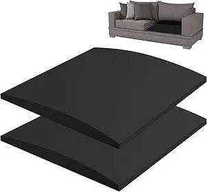 AK Trading CO. Furniture Seat Support - High-Density (1.8 Density 44-ILD) - Charcoal Foam Couch Sofa Cushion Support Cushion Sag Repair Replacement for Sofa Couch Loveseat Chair (24" x 24" (2pack)