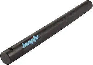 1/2 Inch X 6 Inch Large Ferro Rods Ferrocerium Rod Drilled Survival Fire Starter Flint Steel with Toggle Lanyard Hole for Camping Emergency