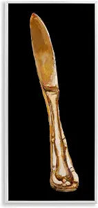 Cutlery Still Life Kitchen, 13 x 30 Inch Framed Gicle Print