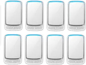 2026 8Pack Air Ionizers for Home Plug In Air Purifier,Portable Air Purifiers Odor,Pets Smell,Wall Plug in Air Freshener for Home,Office,Garage Room,Bedroom Air Ionizer