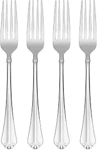 Oneida Juilliard Dinner Forks Silverware Set for 4, Flatware