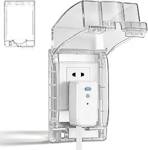 DECHOUS Clear Plastic Electrical Outlet Cover, Waterproof Socket Protector