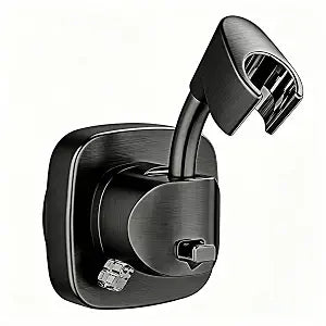 360 Swivel Shower Head Holder with Strong Suction Cup, Adjustable No Drill