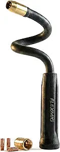 Flexmig360  The Original Patented Flexible MIG Extension  10" Flexible MIG Gun Extension for Tight Spaces  Universal Fit for Gas & Flux Core  Industrial Grade  US Patent - Canadian Patent