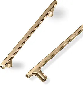 COTYKILEY 10 Pack 5 Inch(128mm) Champagne Copper Cabinet Handles Kitchen Cabinet Pulls Cabinet Door Handles Kitchen Cabinet Hardware