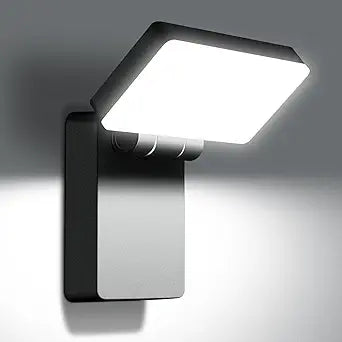40W LED Wall Lights 3000LM Rotatable 360 Neighbor Friendly Porch Light 5000K Waterproof IP65 Outdoor Security Flood Lighting Switch Control for Garage Yard Backyard