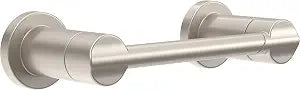 Delta Pivoting Toilet Paper Holder | SpotShield Brushed Nickel | Wall Mount | Nicoli Bathroom Accessories