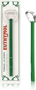 EUTHYMOL 304 Stainless Steel Tongue Scraper ��� Removes Tongue Plaque