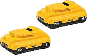 DEWALT 20V MAX 4 Ah Lithium Ion Battery 2-Pack (DCB240-2)