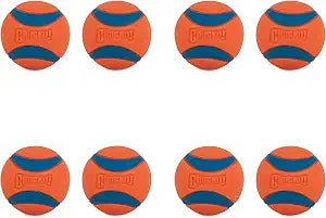 ChuckIt! Medium Ultra Ball, 8 Count