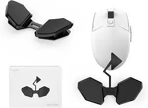 YaGee Mouse Wrist Rest 3.0, Ergonomic Right-Handed Gaming Support, Attaches to Mice for Smooth Gliding, Anti-Fatigue & Carpal Tunnel Relief for Esports, Coding and Computer Users