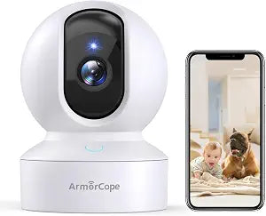 Pet Camera, 2K HD Dog Camera with Phone APP, 360 Pan/Tilt View Puppy Cam, One Click Call for Baby Monitor, MagivPix Night Vision,Motion Tracking Alarm with Cloud/Local SD,Home Indoor Security Cam