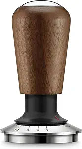 Breville BEA202WLW Force Gauge Tamper Espresso Tool 54mm, Walnut