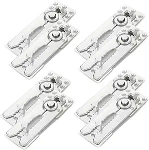 HOWDIA 8 Pack Sectional Couch Connector Screws, Heavy Duty Sofa Connectors for Sectionals, Couch Clamps to Make Sectional Stay, Multi-Card Design Furniture Connectors